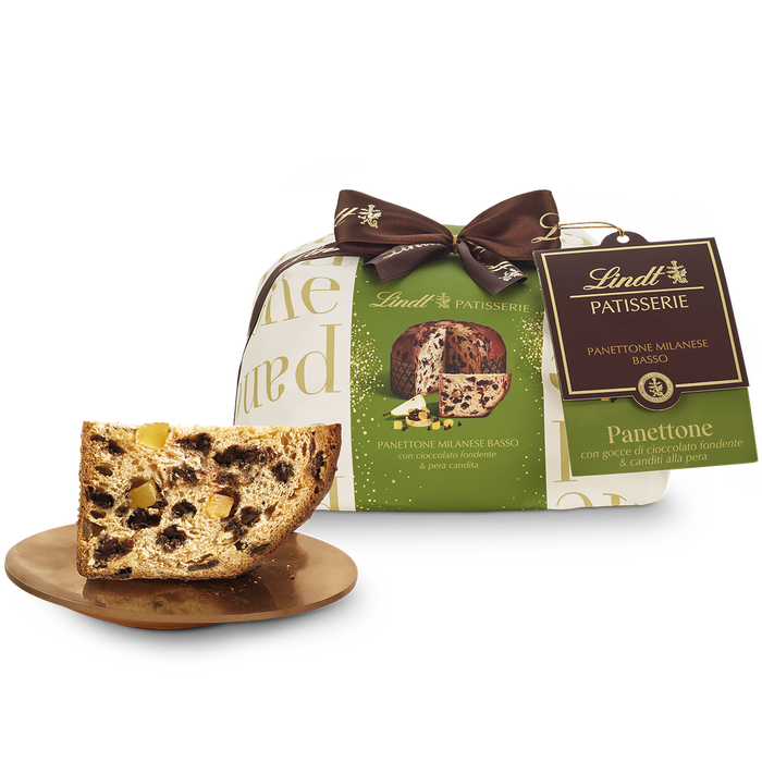 Panettone Cioccolato Pere 1kg - Borgi Cioccolateria Lindt