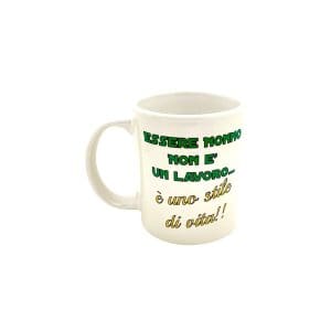 Tazza mug ceramica "Essere Nonno non è un lavoro.. è uno stile di vita!!" - Borgi Cioccolateria Lindt