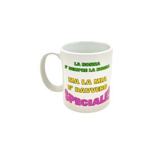 Tazza mug ceramica "La nonna è sempre la nonna.. ma la mia è davvero speciale!" Borgi Cioccolateria Lindt